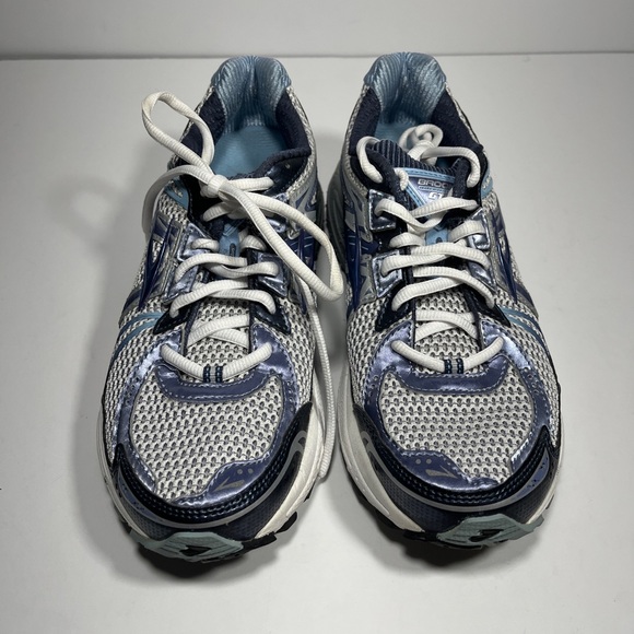Brooks Adrenaline GTS 12 Road-Running Shoes - Women's Size Us 8.5 Grey/blue - Picture 2 of 10